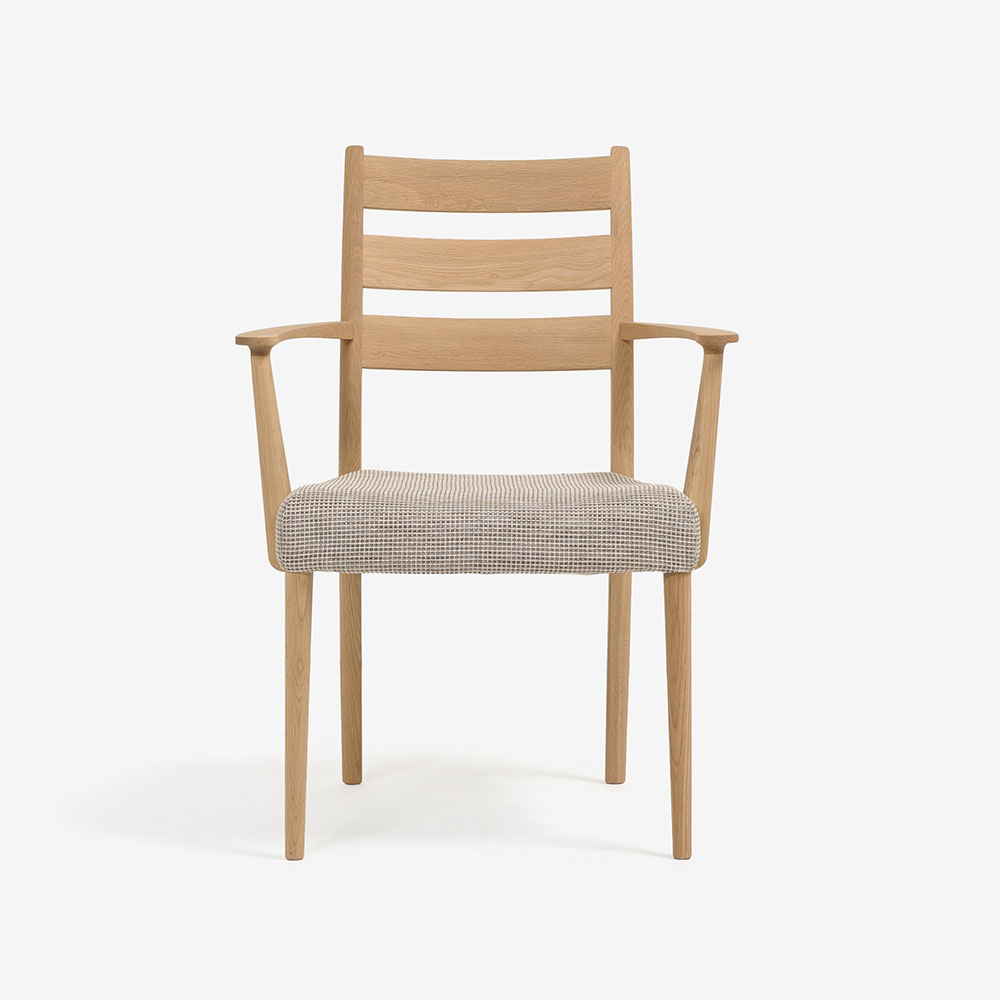 カリモク家具 ダイニングチェア（アーム付き）「C3010DCEG」オーク材