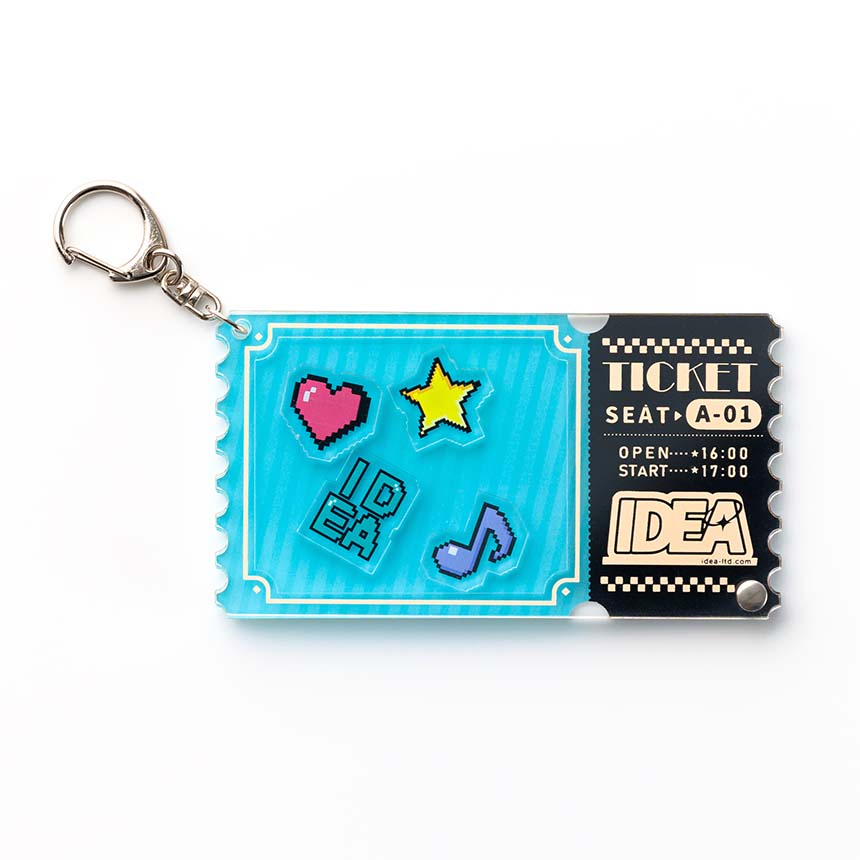 シャカシャカキーホルダー（サンプル） | 有限会社イデア｜プロと作る