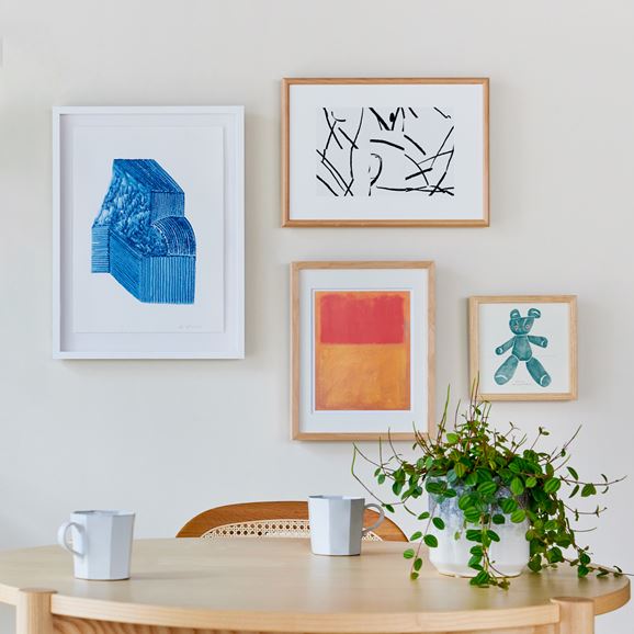 定番品】マーク・ロスコ 「Orange and Tan,1954」｜ポスター｜IDEE