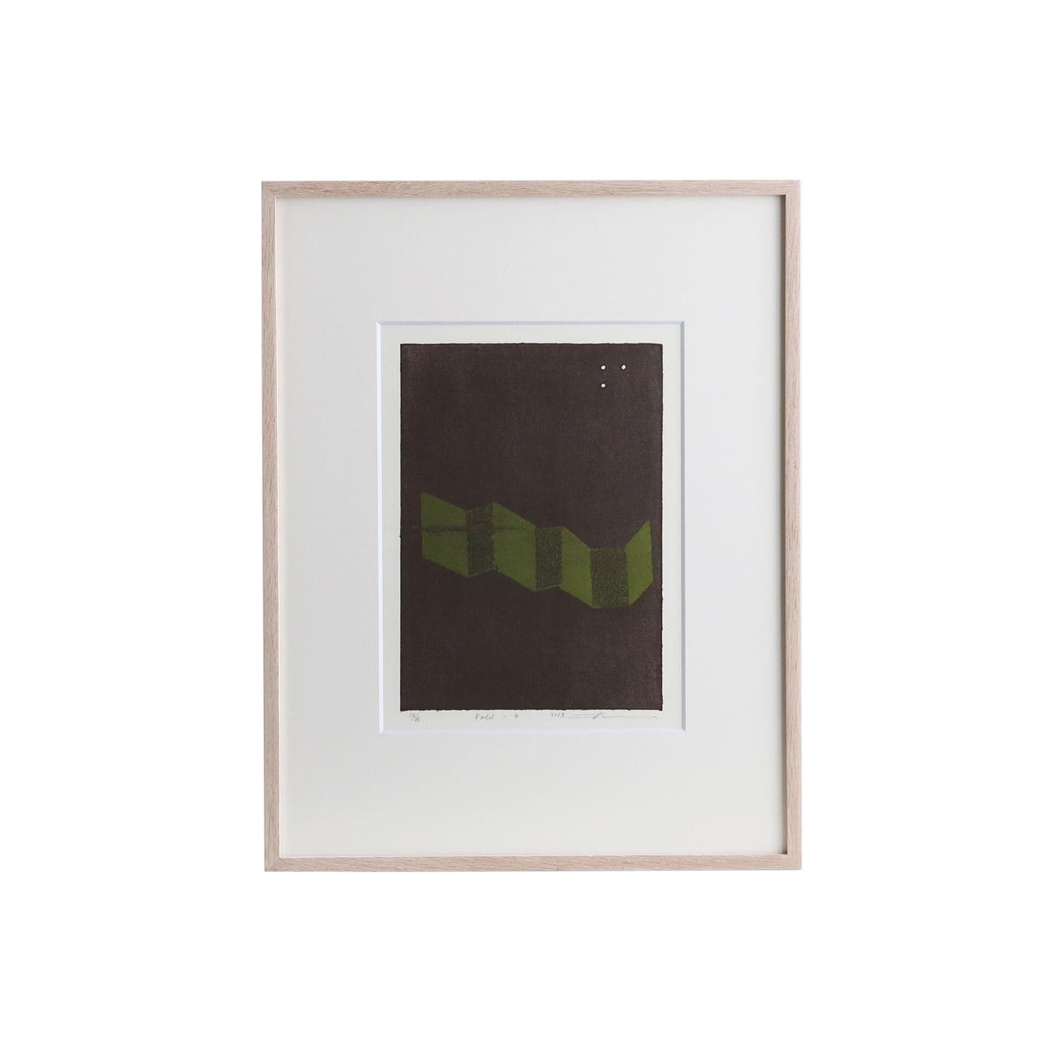 エディション】 黒木周 「Fold」｜版画・シルクスクリーン｜IDEE SHOP