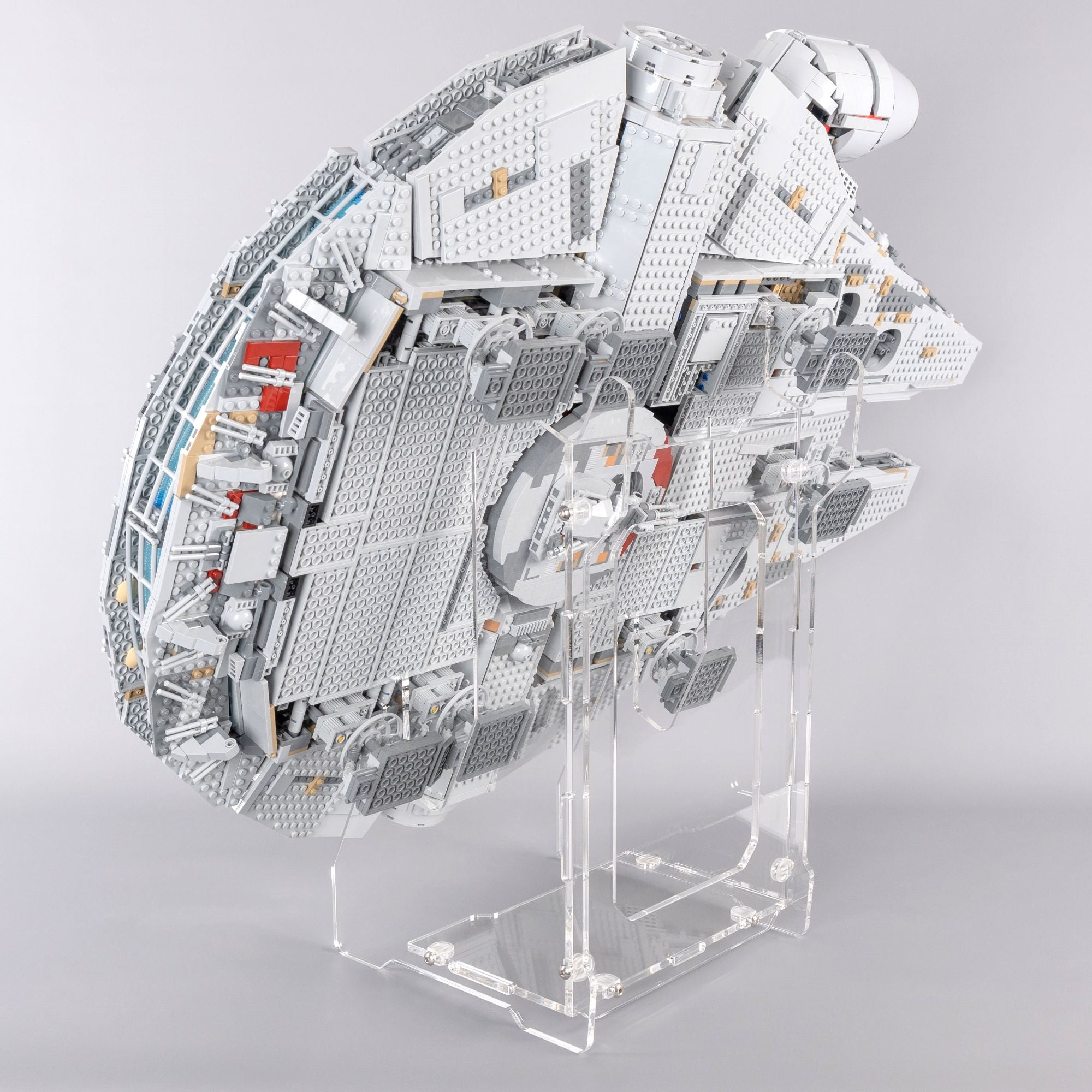 2in1 Display Stand for LEGO 75192 Millennium Falcon | iDisplayit