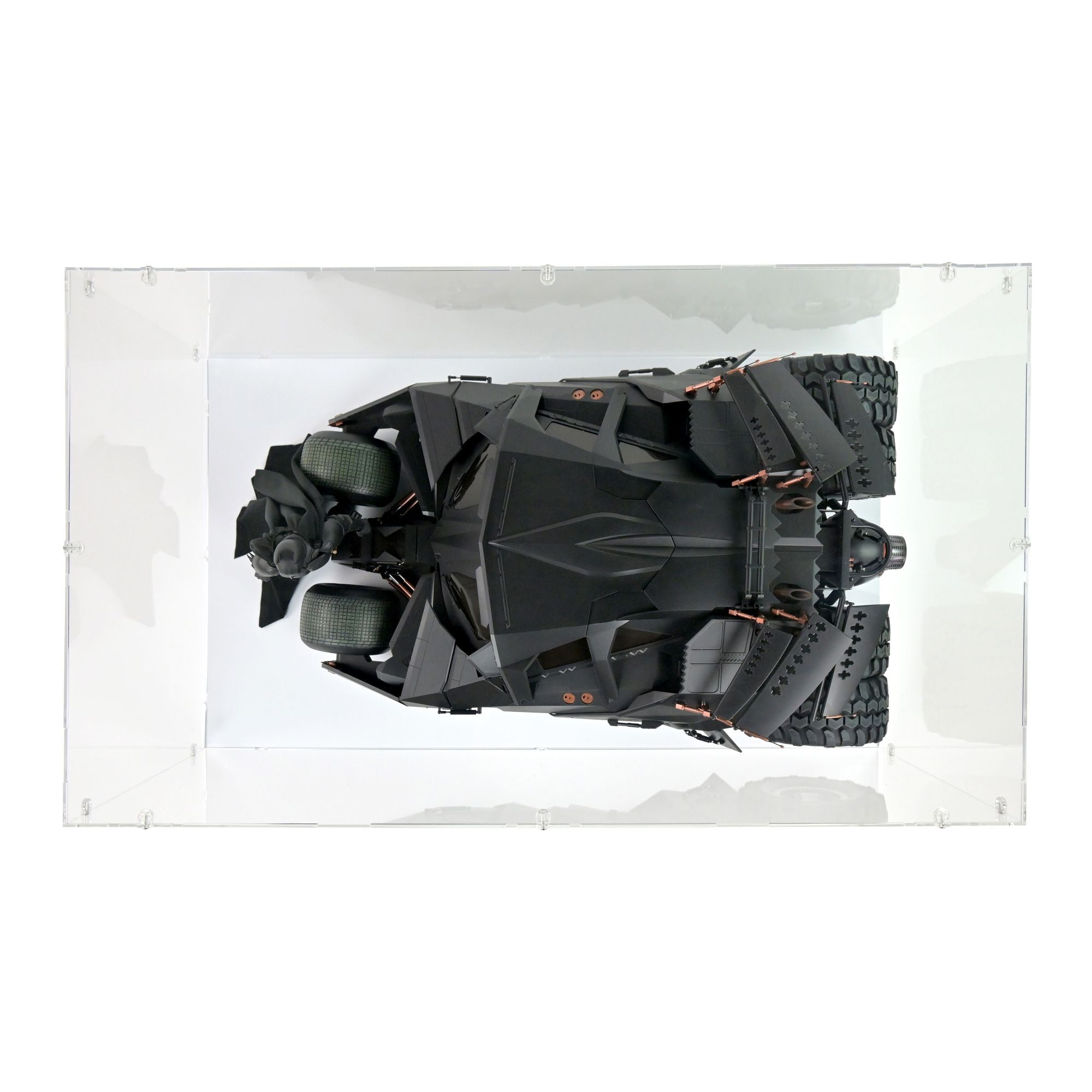 Hot Toys 1/6 Scale Batmobile Tumbler XL Display Box | iDisplayit