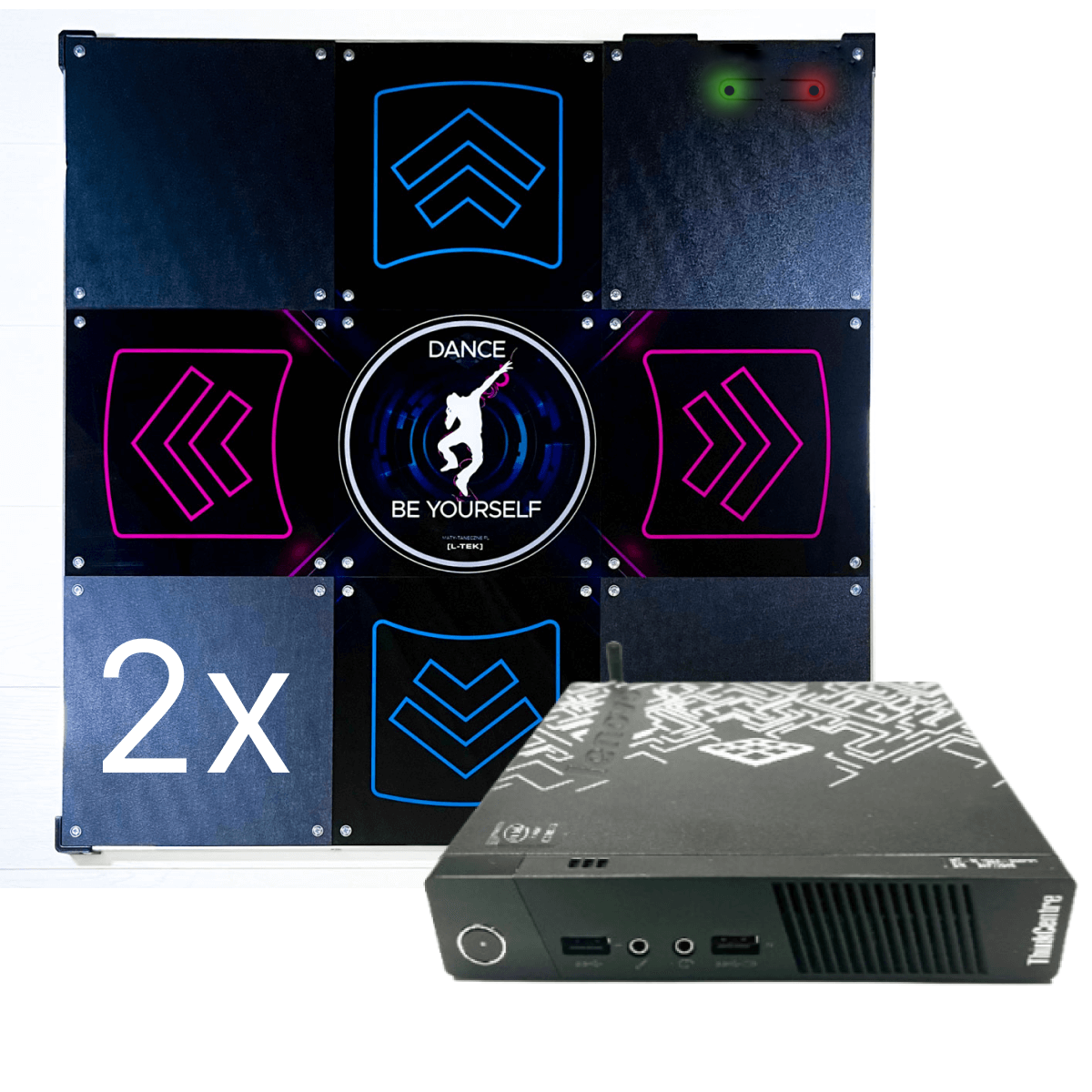 ファミリー・ダンスマット・セット - Interactive Mats L-TEK