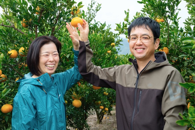 自分たちでもできる」名古屋から移住。会社員から夫婦でみかん農家を