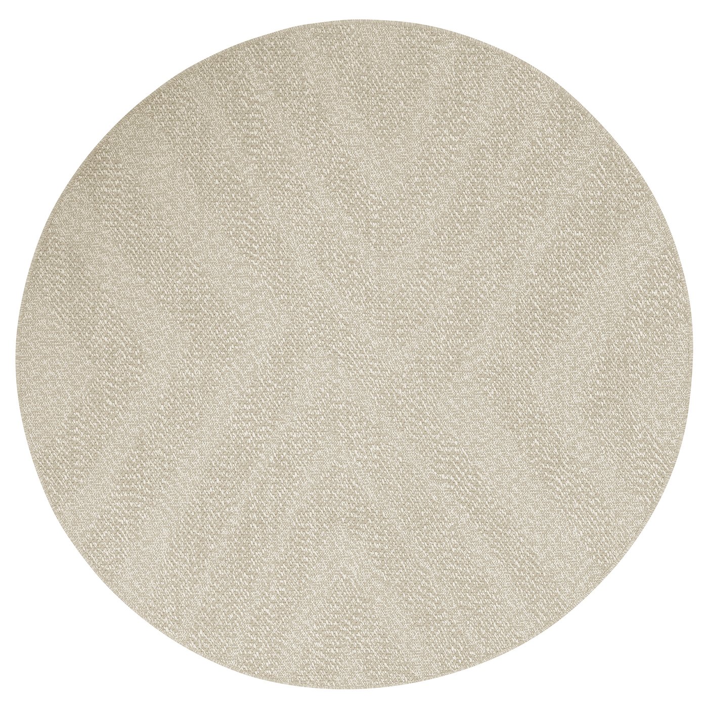 FULLMAKT rug flatwoven, in/outdoor, beige/mélange, 130 cm - IKEA