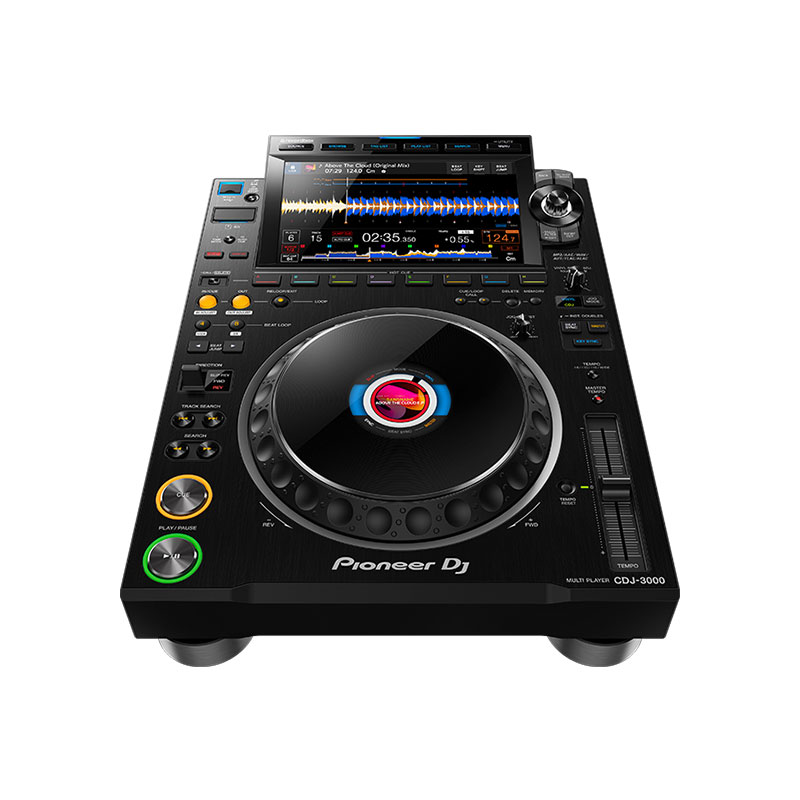 Pioneer DJ】次世代プロフェッショナル DJマルチプレーヤー『CDJ-3000
