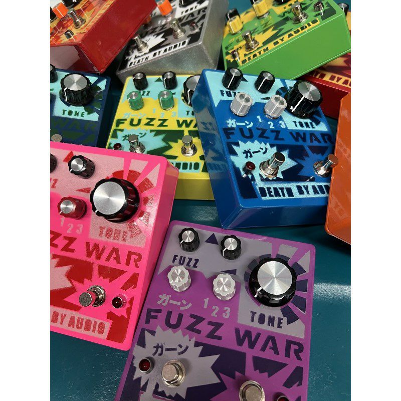 Death By Audio】ブランドを象徴するFUZZ WARに日本限定のスペシャル