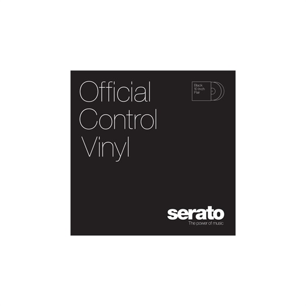serato 10 Serato Control Vinyl [Black] 2枚組 セラート コントロール