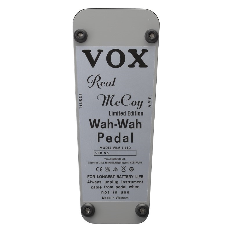 VOX REAL MCCOY WAH LTD（VRM-1 LTD) ｜イケベ楽器店オンラインストア