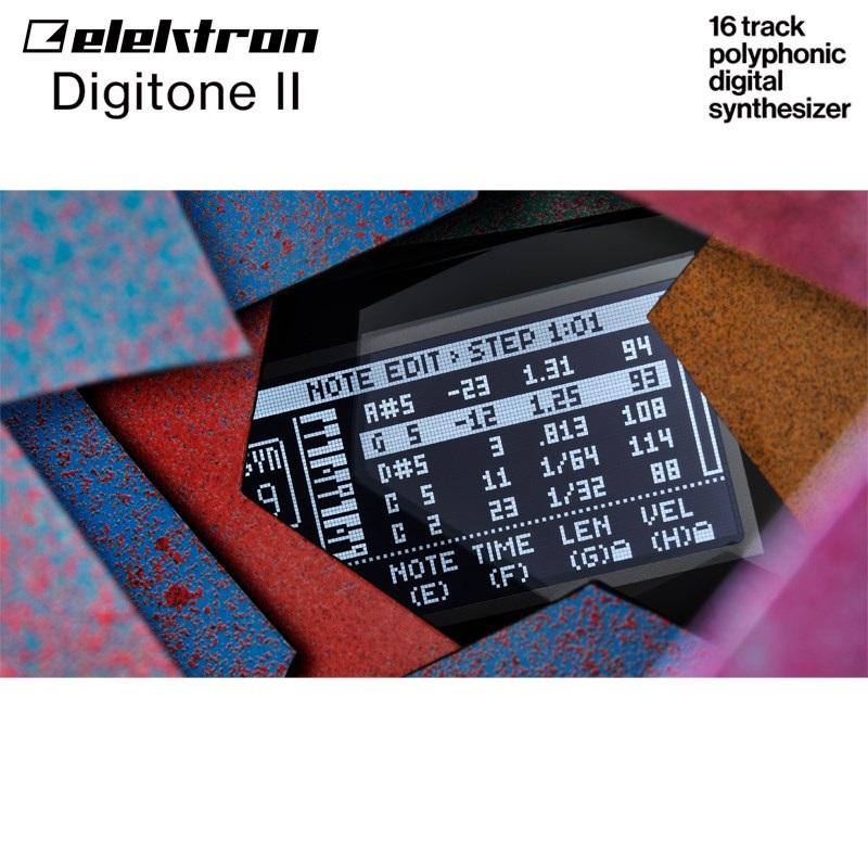 elektron Digitone II (デジトーン2) エレクトロン 16 トラック マルチ