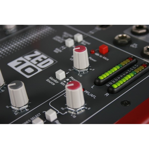 ALLEN&HEATH ZED10 【USBステレオ出力搭載10chミキサー】 ｜イケベ楽器