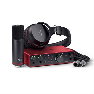 Focusrite Scarlett 2i2 Studio gen4 + OYAIDE製高品質USBケーブル