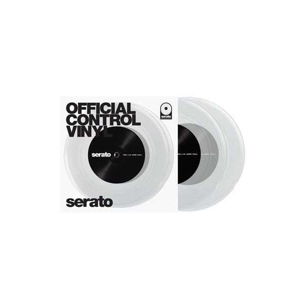 serato 7'' Official Serato Control Vinyl Clear 【7インチ盤2枚