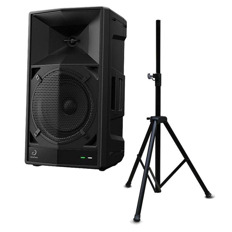 AlphaTheta WAVE-EIGHT + スピーカースタンドSET 【ポータブル・アンプ