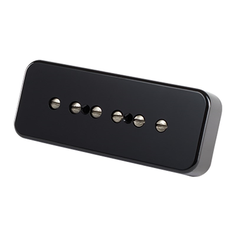 Gibson P-90 Soapbar (Black Cover，2-Conductor，Potted，Alnico V