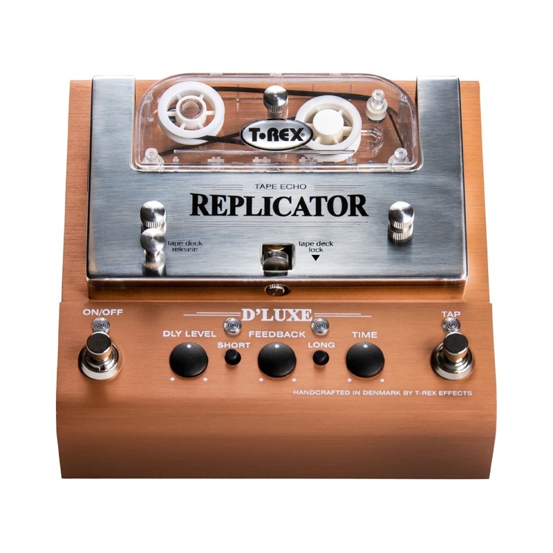 T-REX REPLICATOR D'LUXE リアルテープエコーペダル（ティーレックス