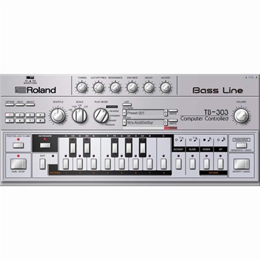Roland TB-303 Software Bass Line [Lifetime Key] (ローランド
