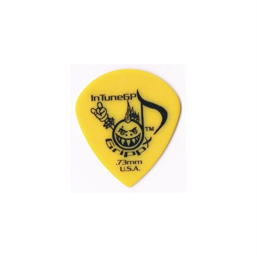 IN TUNE GP GrippX-XJJ Jumbo Jazz Guitar Picks (0.73mm/イエロー