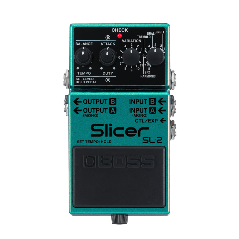 BOSSの魅力が凝縮されたユニークなペダル、Slicerがさらに進化を遂げて