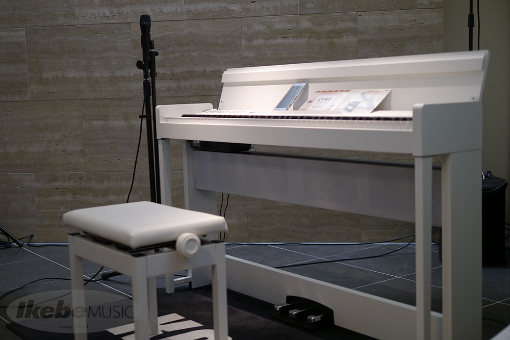 新製品レビュー】KORGデジタル・ピアノ C1 Air を「奏でる家」で奏でて