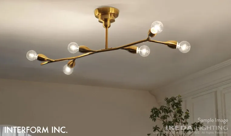 Kladi クラディ シーリングライト ｜ インターフォルム 【 IKEDA