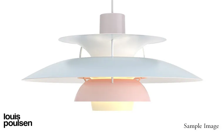 PH 5 （パステル・オイスター・ブルー・ローズ） ペンダント ｜ Louis