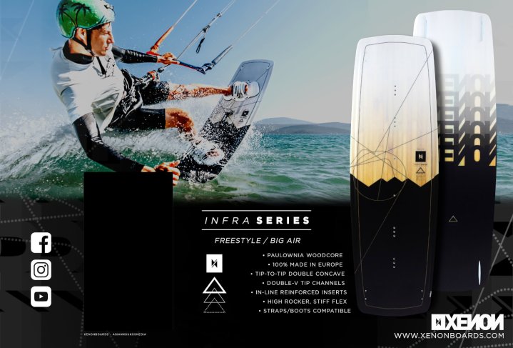 Cabrinha XCaliber 138 x 42cm 2017 | Kitesurfing Reviews » Boards
