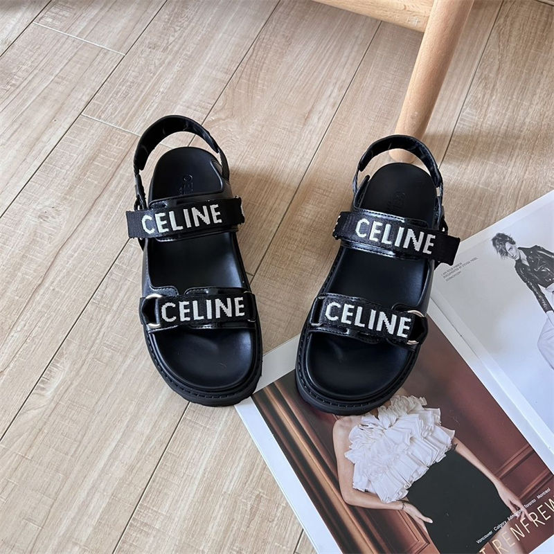 セリーヌサンダル スポーツサンダル レディース CELINE 厚底サンダル
