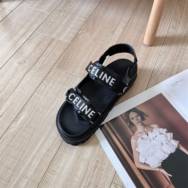 セリーヌサンダル スポーツサンダル レディース CELINE 厚底サンダル