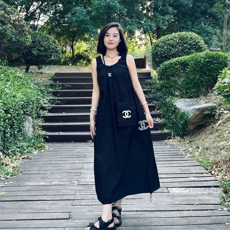 Chanel シャネルハイブランド ワンピース レディース ノースリーブ 無