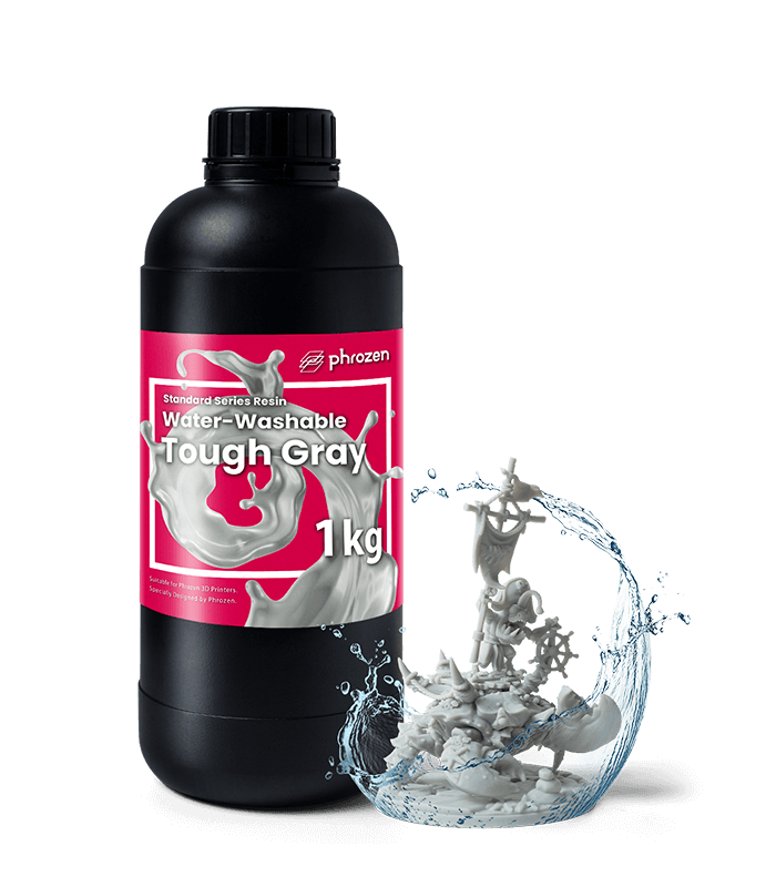 高靭性タフ水洗いレジン（ホワイト）｜マテリアル｜Phrozen × IGUAZU