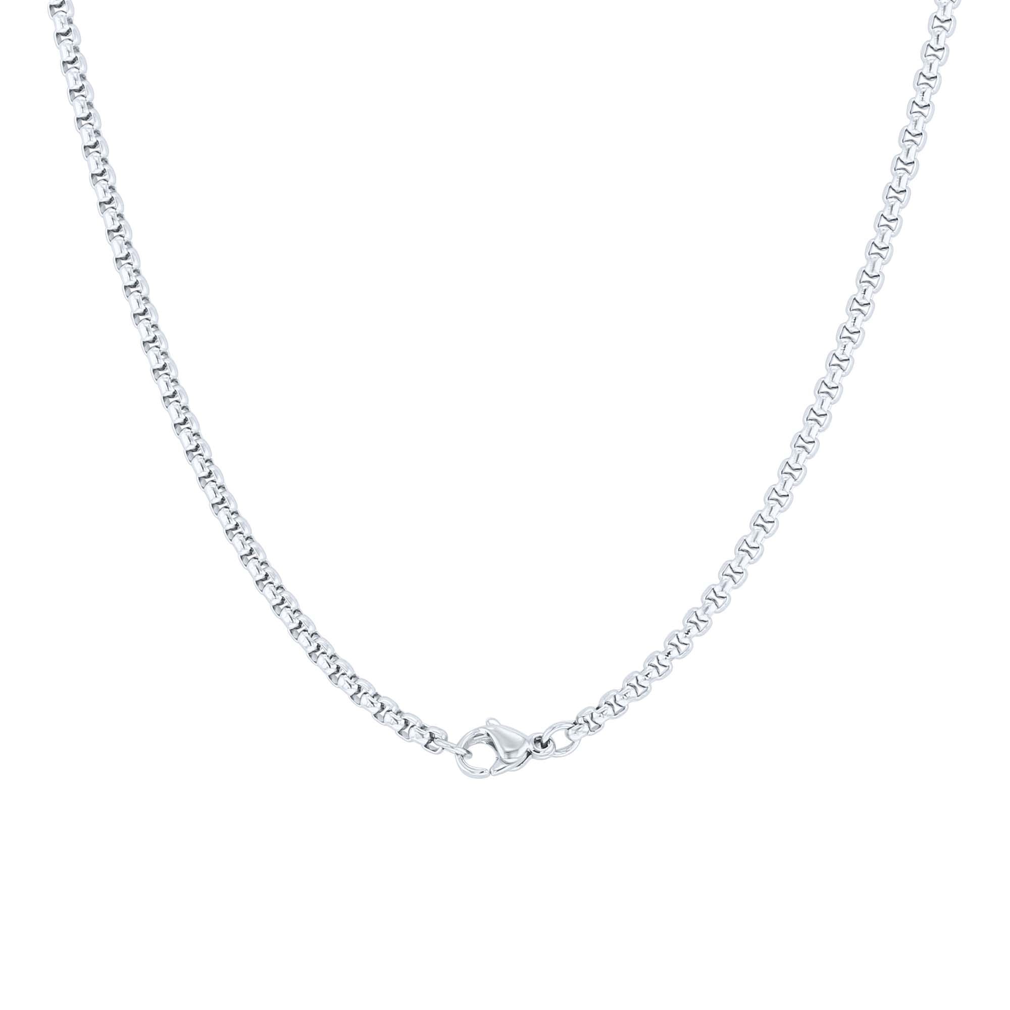 Salvation Stainless Steel Crucifix Necklace – Steven Singer Jewelers