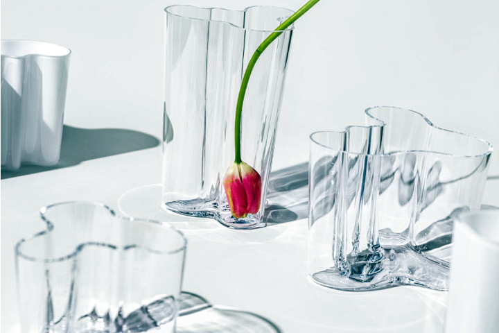 サンカク)イッタラ Aalto 花瓶 160mm 傷あり サンカク)イッタラ Aalto