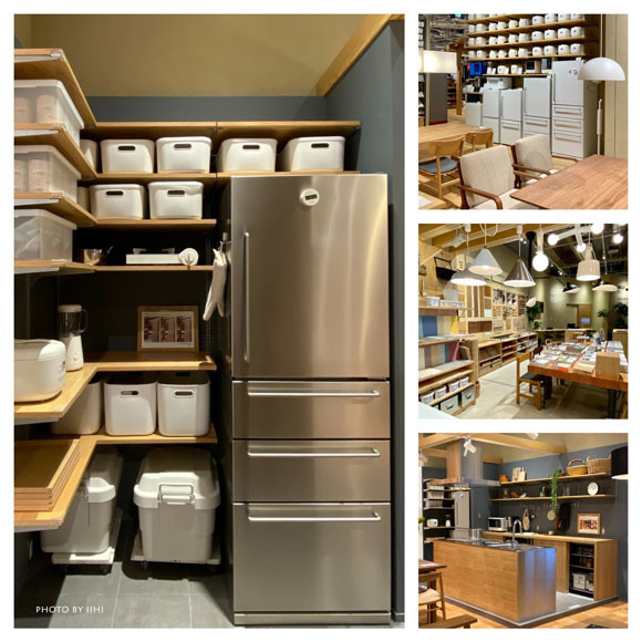 ステンレス冷蔵庫とMUJIリノベ・家を体験＿無印良品・東京有明店