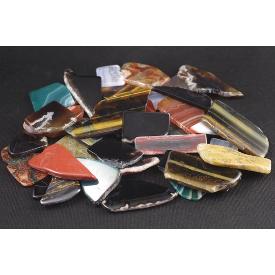 天然石板詰め合わせ 200g 天然石販売 名取貴石 天然石・国産原石の