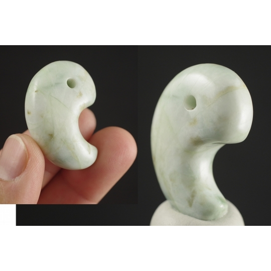 糸魚川産翡翠 勾玉 国産翡翠の勾玉販売 天然石・国産原石の専門店