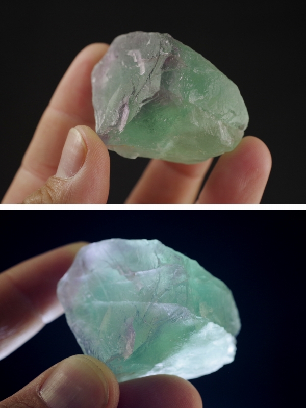 フローライト（蛍石）原石87g 天然石販売 名取貴石 天然石・国産