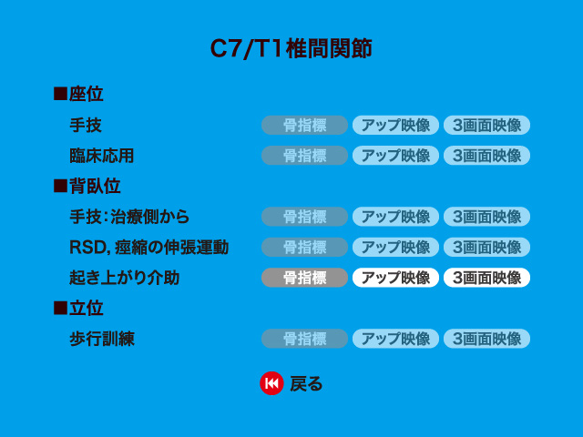 製品サンプル：DVD版 関節神経学的治療法（ANT）／医歯薬出版株式会社