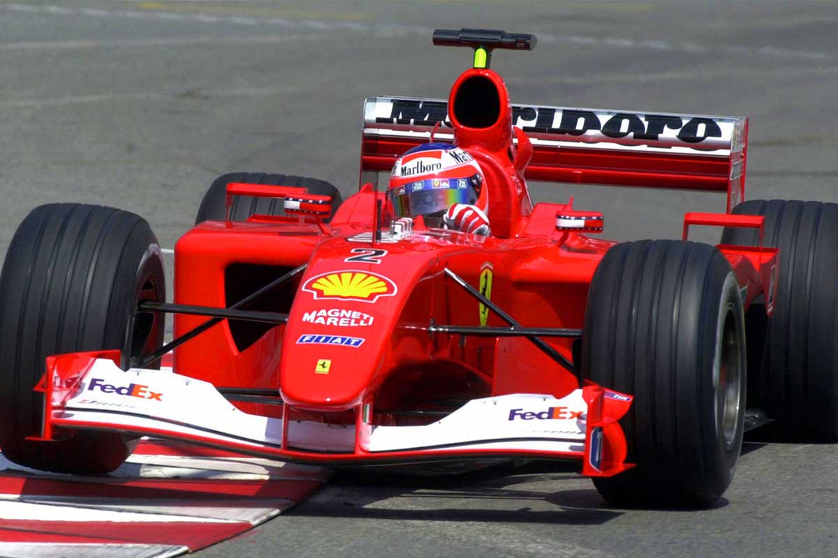 世界記録：シューマッハのフェラーリF2001、モナコで予想以上の価格