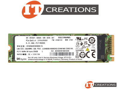 FV56Y - Refurbished - DELL 256GB TLC PCIE GEN3 X4 NVME M.2 2280