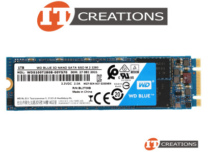 WDS100T2B0B-00YS70 - New Other - Western Digital 1TB 3D NAND SATA