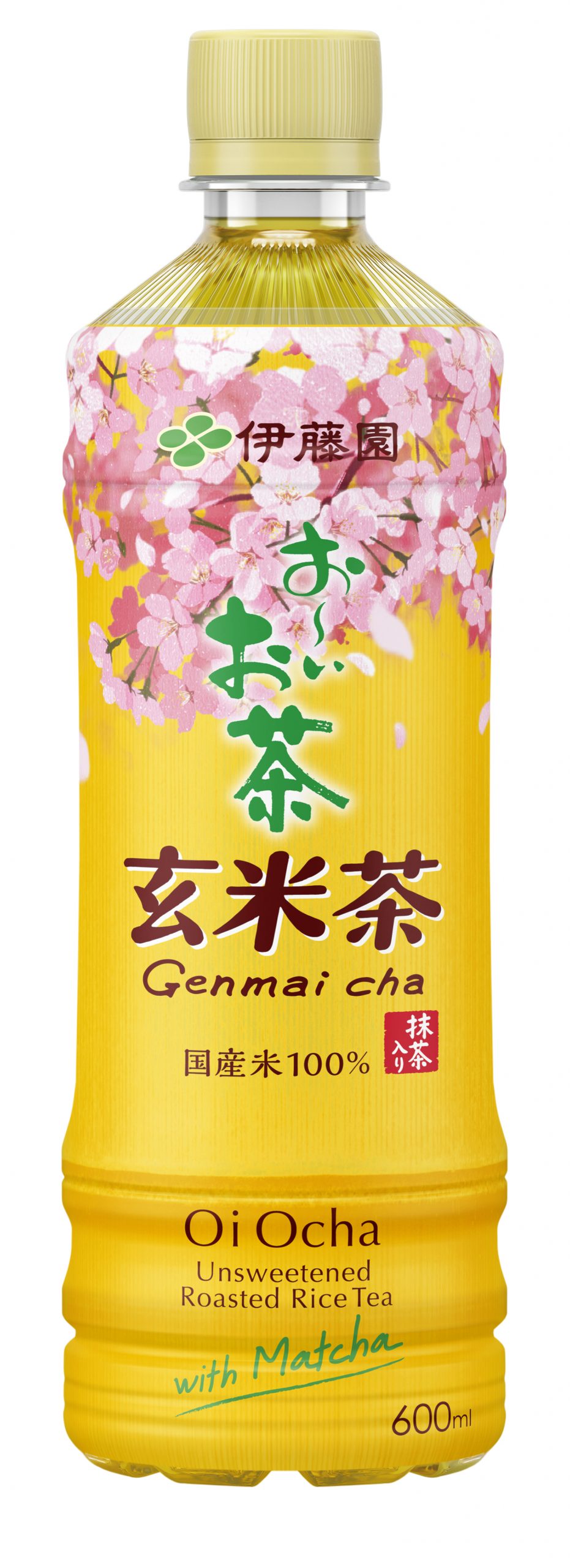 春限定「お～いお茶」桜満開パッケージを、1月22日（月）より季節限定