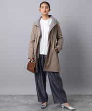 ダウンライナー付きマルチwayモッズコート/撥水加工(ダウンジャケット