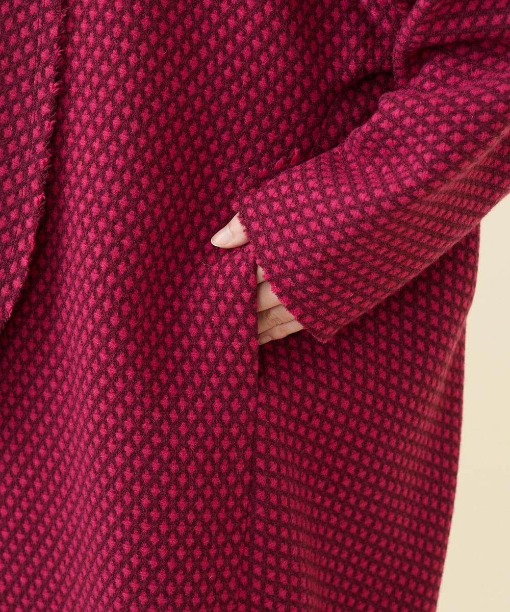 クロスツイードコクーンコート(その他のコート・ブルゾン) | Sybilla