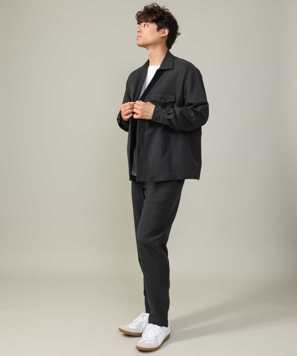 イージーケア】ダブルポケットシャツ (セットアップ可)リライト