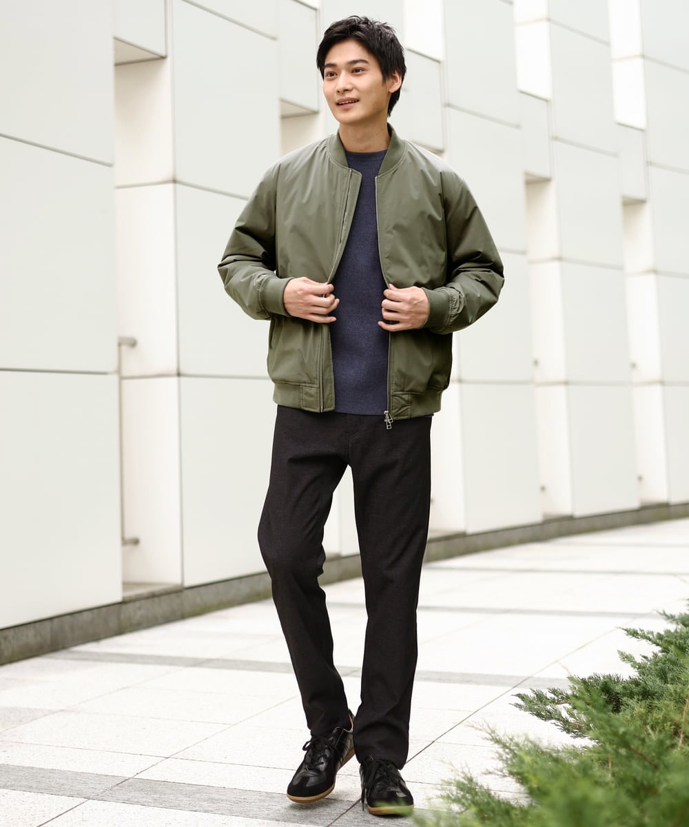 軽量】ソロナ中綿リブブルゾン(その他のコート・ブルゾン) | a.v.v MEN