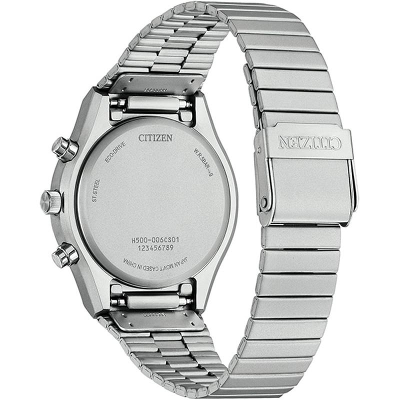 Citizen Men's RECORD LABEL Eco-Drive 1984 Chronograph Watch AT2540