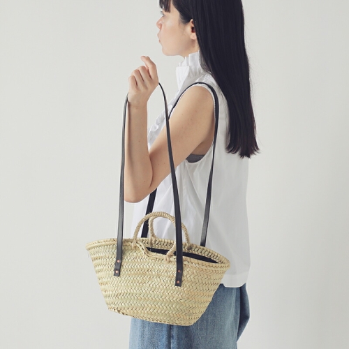 Aeta アエタ ロングハンドル バスケット バッグ Sサイズ “TAZA BASKET