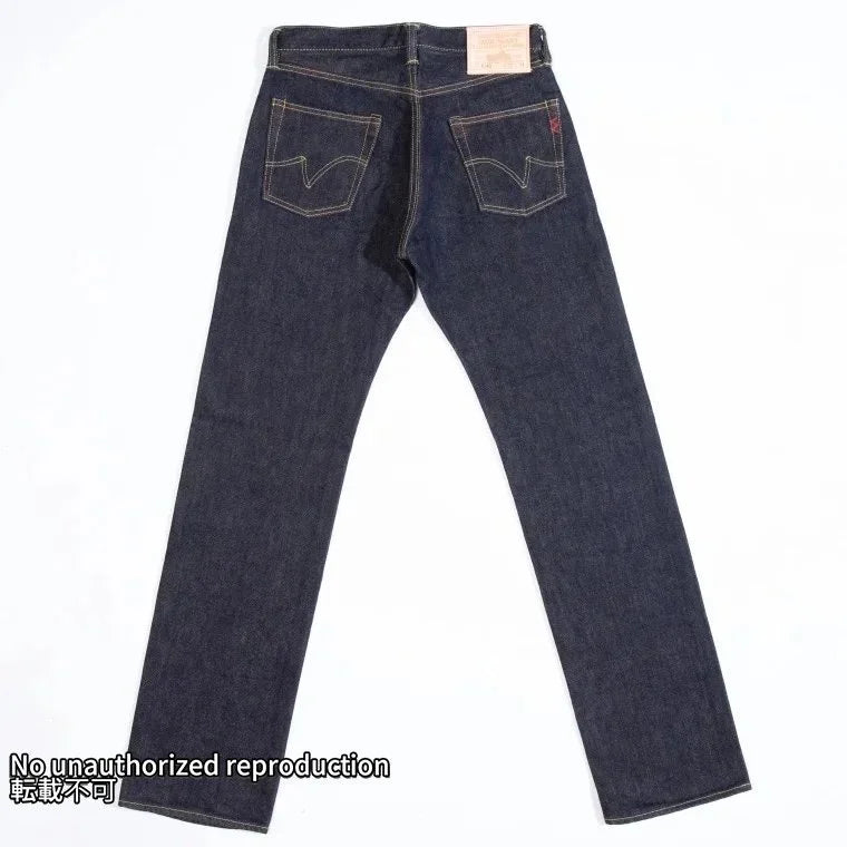 634S】21ozセルビッチデニム ストレート／インディゴ – IRON HEART