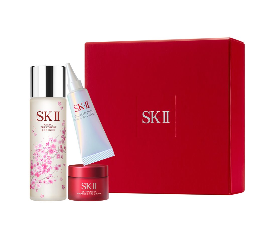 THE STORIES＜SK-II＞ 限定桜デザインボトルが入った限定キットで新